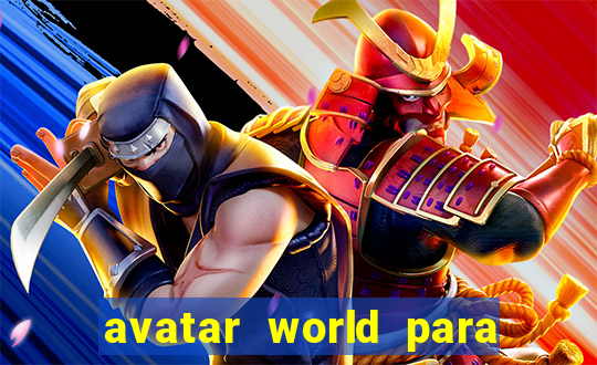 avatar world para colorir e imprimir